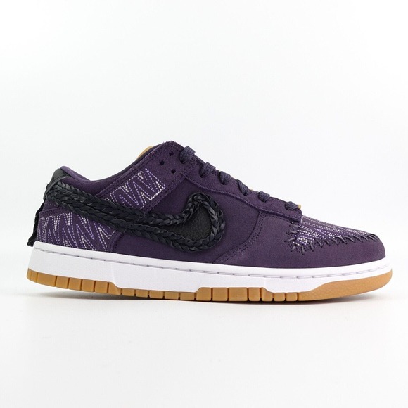 Nike Other - Nike Dunk Low N7 Dark Raisin Purple Brown Mens Size 6.5 DN1441-500 Womens 8 NEW